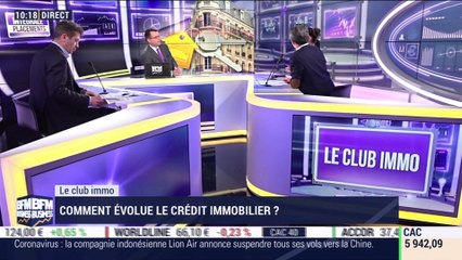 Le club BFM immo (1/2): Comment évolue le crédit immobilier ? - 29/01