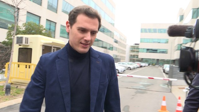 Albert Rivera entra a los juzgados