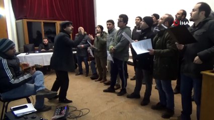 Madenci korosu EMİTT fuarı vereceği konsere hazırlanıyor