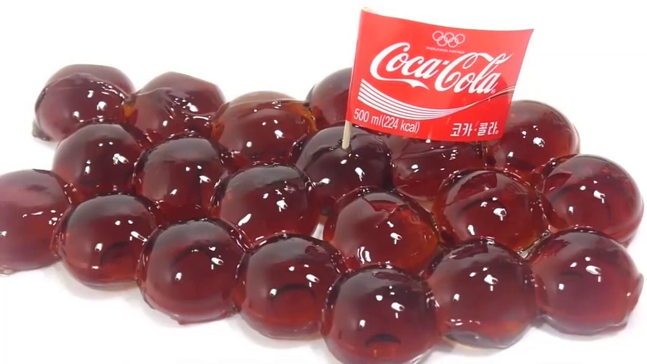 How To Make Soft Jelly Balls Coca Cola Drinking Learn Colors Slime Glitter Clay Spoon