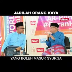 SHORTS: Jadilah orang kaya yang boleh masuk syurga
