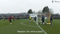 Ben Foster makes ridiculous save in Watford training