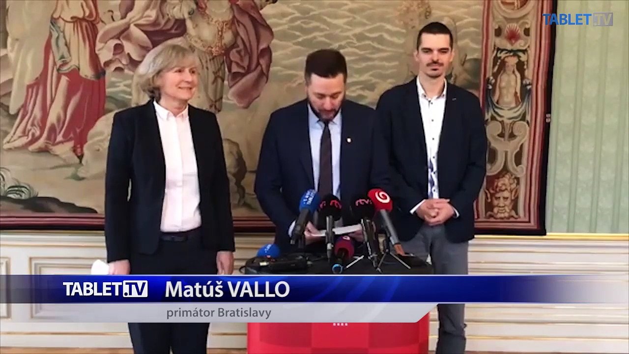 ZÁZNAM: TK primátora hlavného mesta SR Bratislavy Matúša Valla