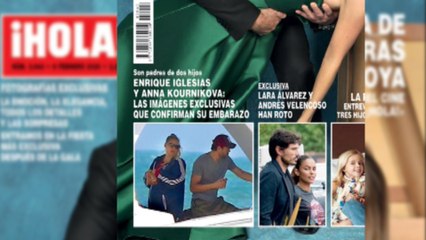 La imagen que confirma el embarazo de Anna Kournikova