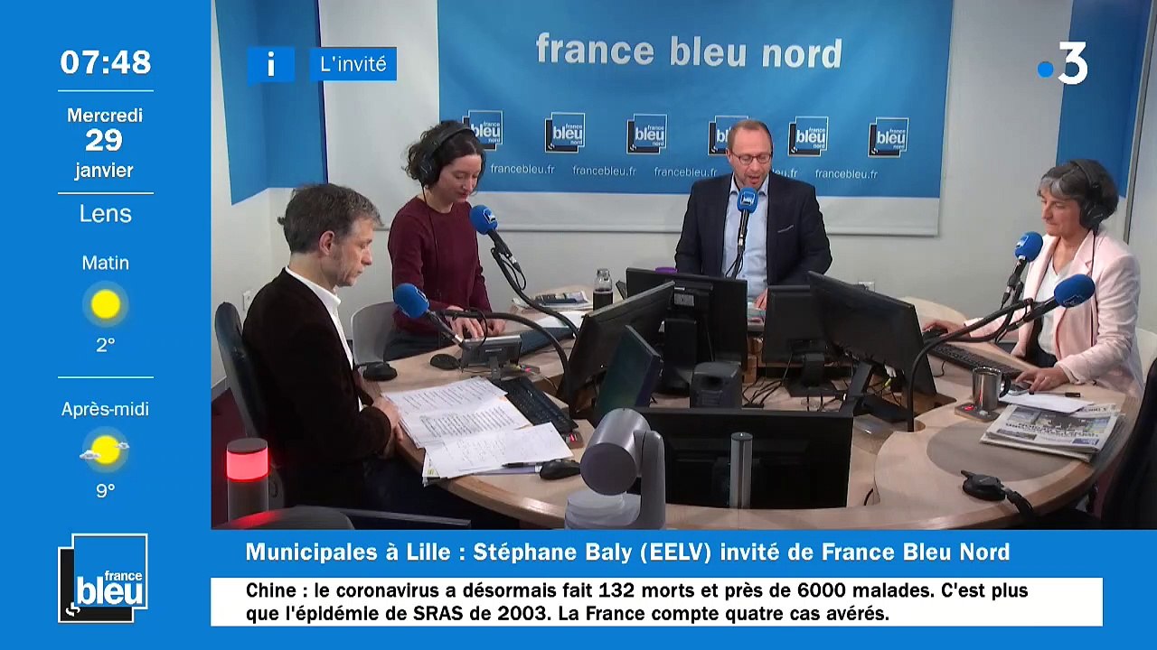 Stéphane Baly, tête de liste EELV Lille