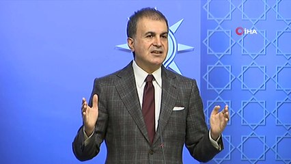 AK Parti Sözcüsü Ömer Çelik: 'Filistinlilerin olmadığı bir işgal planına Filistin Devleti adı altında İsrail'in kontrolünde bir işgal yönetimi mekanizması kurulmasına destek vermek demek Filistinlilerin köleleştirilmesine destek vermek dem