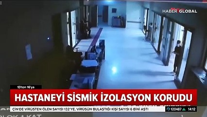 Sismik izolatörler sayesinde 6.8'lik depremde  Elazığ'daki en güvenli binaydı!