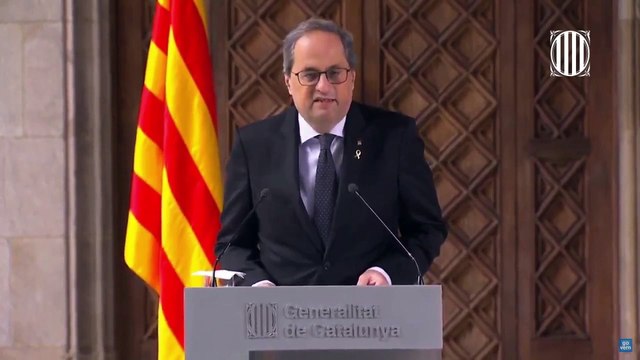 Torra anuncia eleccions després d'aprovar el pressupost