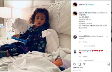 DJ Khaled shares baby photo