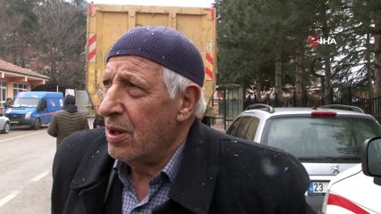 Depremin Merkez Üssü Sivrice'de Kar Yağışı Başladı