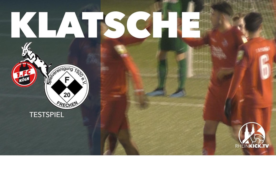 Junge Geißböcke schießen sich für Sportfreunde Lotte warm (1. FC Köln II – SPVG Frechen)