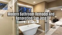 Modern Bathroom Remodel And Renovation San Jose