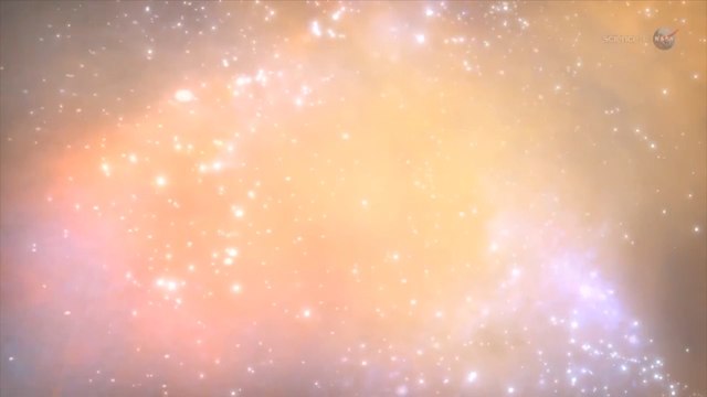 Posible megafusión de cúmulos galácticos a 3.000 millones de años luz