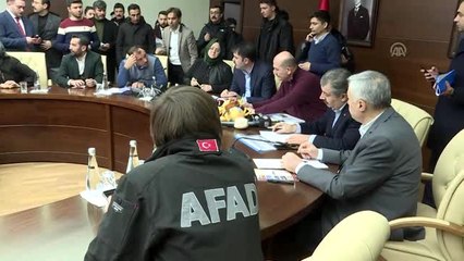 (TEKRAR) Soylu: "Elazığ ve Malatya'da toplam 23 bin 286 çadır dağıtıldı"