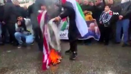 Batı Şeria'da "Yüzyılın Anlaşması" protesto edildi