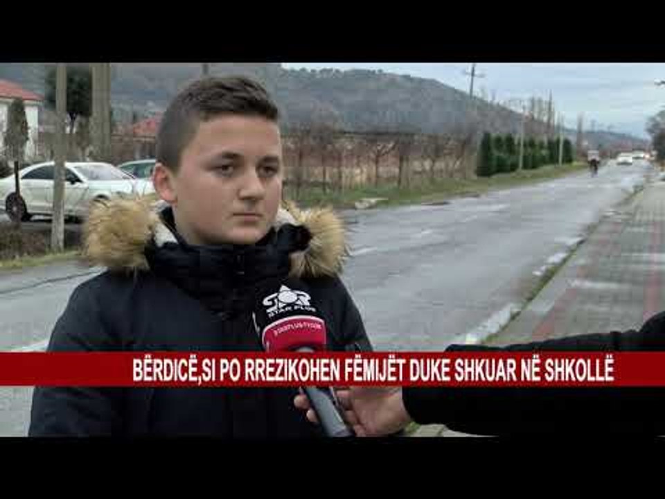 BËRDICË,SI PO RREZIKOHEN FËMIJËT DUKE SHKUAR NË SHKOLLË