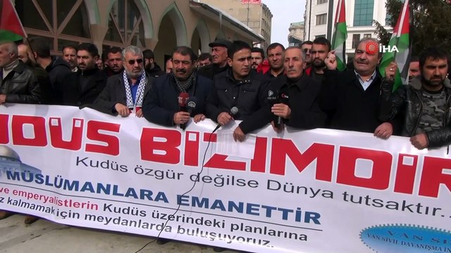 Van’dan ABD Ve İsrail’e Kudüs Tepki