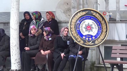 Kaza kurşunuyla ölen polis gözyaşlarıyla uğurlandı