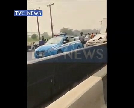 Multiple accidents along Dolphin Estate area in Lagos