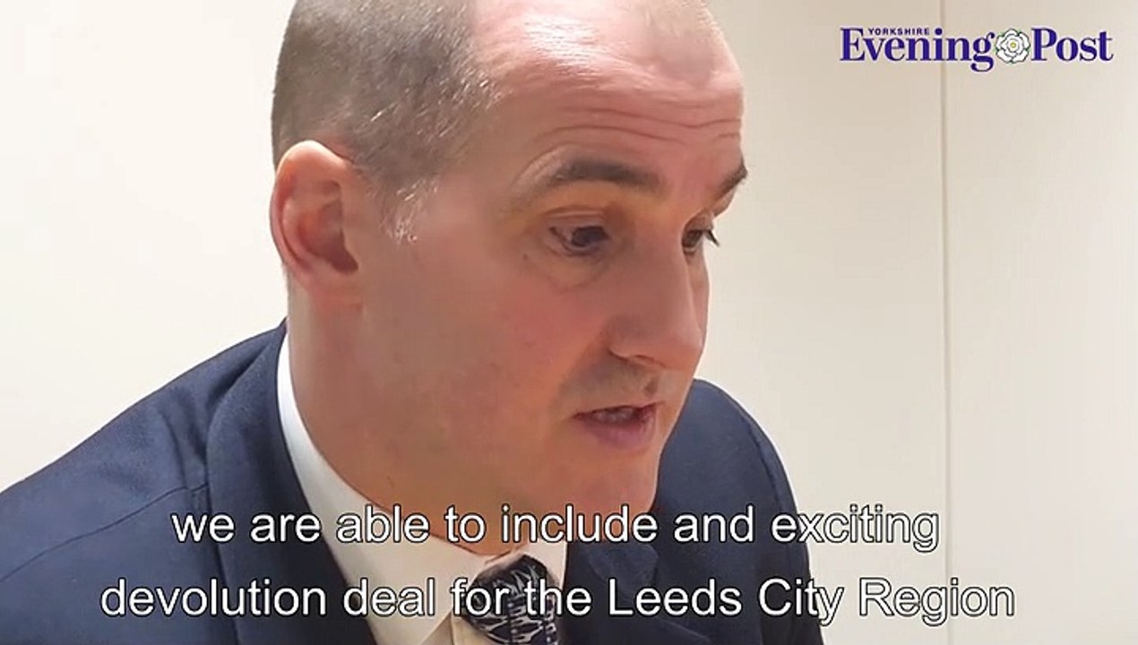 Jake Berry talks about Yorkshire Devolution