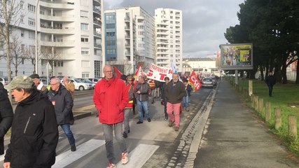 Manifestion contre la réforme des retraites