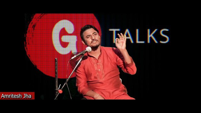 MAIN PANDIT JI KA BETA THA WO KAZI SAHAB KI BETI THI (PART 2) _ AMRITESH JHA _ POETRY _ G TALKS ( 1080 X 1080 )