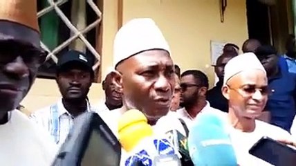 Abdourahmane Sanoh: "Ce que nous avons dit aux leaders religieux..."