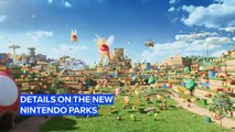 Details on the new Nintendo Parks continue to be revealed