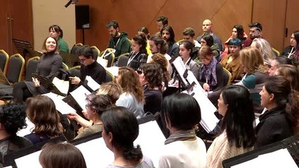 Bakan Ersoy, "5. Walter Strauss Koro Şefliği Ustalık Sınıfı"nı ziyaret etti