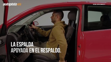 Cómo sentarse de forma correcta y cómoda para conducir