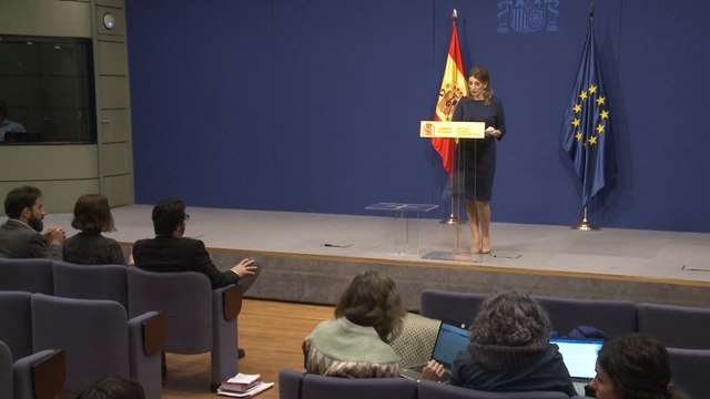 Ministra de Trabajo y Economía Social, Yolanda Díaz