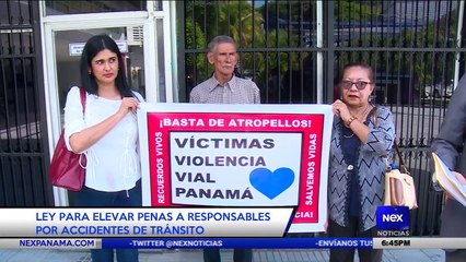 Ley para elevar penas a responsables por accidentes de tránsito  - Nex Noticias