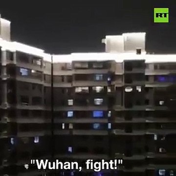 Vuhan'da Koronavirüs için dayanışma: Güçlü ol Vuhan