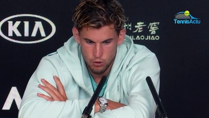Open d'Australie 2020 - Dominic Thiem : "It's great to beat world number 1 Rafael Nadal"