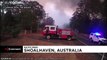 شاهد: هروب رجال الإطفاء إثر انتشار مروع للحرائق في أستراليا
