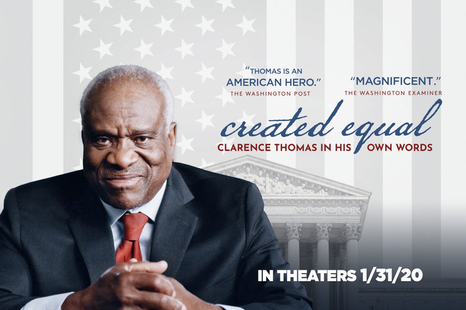 Created Equal: Clarence Thomas In His Own Words Official Trailer ...