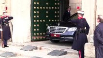 Los Reyes Felipe y Letizia asisten al funeral de la infanta Pilar