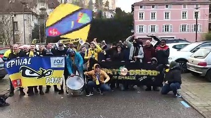 Epinal – Lille en Coupe de France (8e de finale) : les supporters sont chauds
