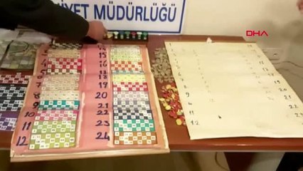 Tombala kartları 'sigara içilmez' levhasının arkasında çıktı