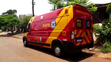 Mulher é socorrida pelo Siate no Jardim Alvorada