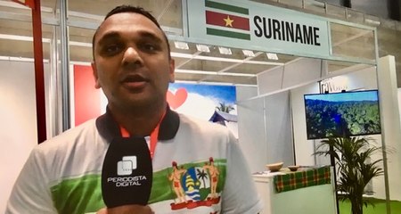 Surinam en Fitur: “Vengan a vivir una maravillosa experiencia en nuestro país”