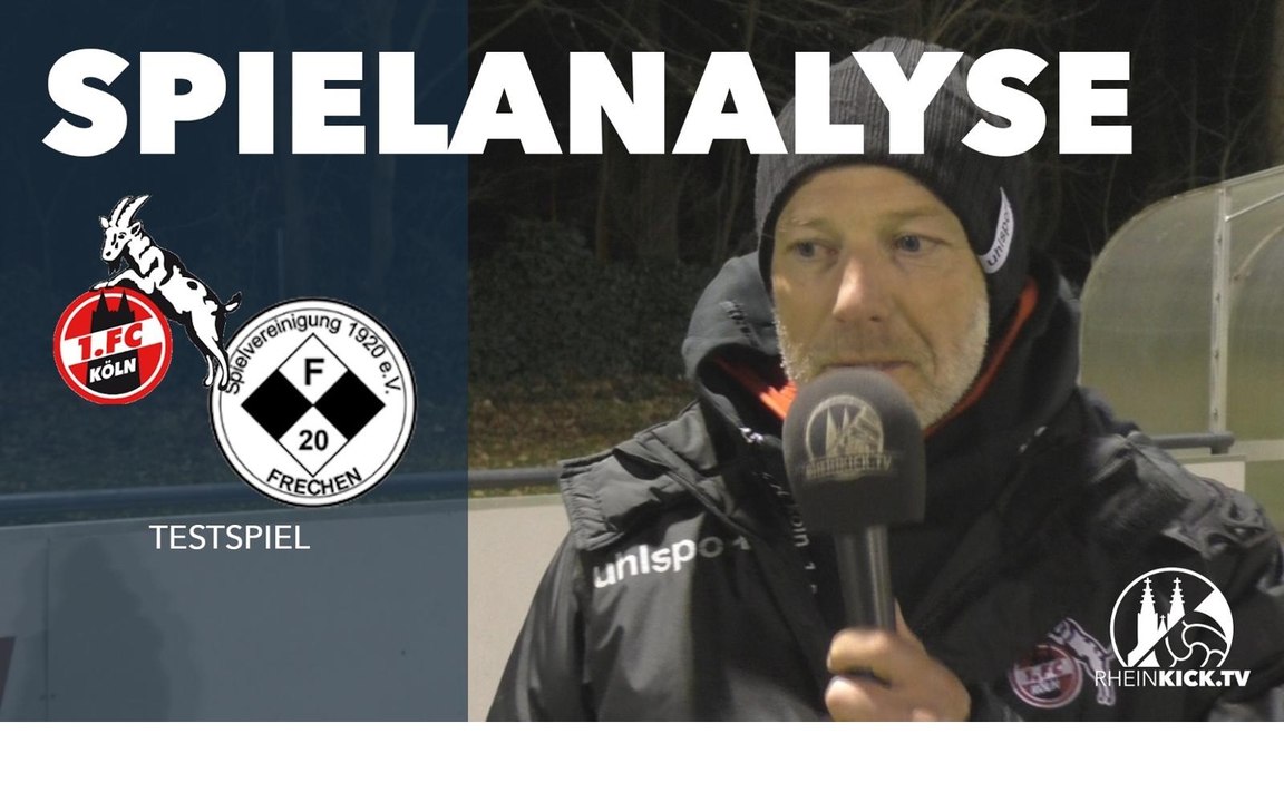 Spielanalyse | 1.FC Köln U21 - SPVG Frechen 1920 (Testspiel)