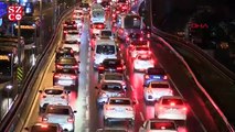 İstanbul’da sağanak! Trafik durma noktasına geldi