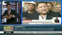 Anuncian comisión para investigar corrupción vinculada a Juan Guaidó