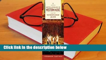 Full version  Norton Anthology of Western Music  For Kindle