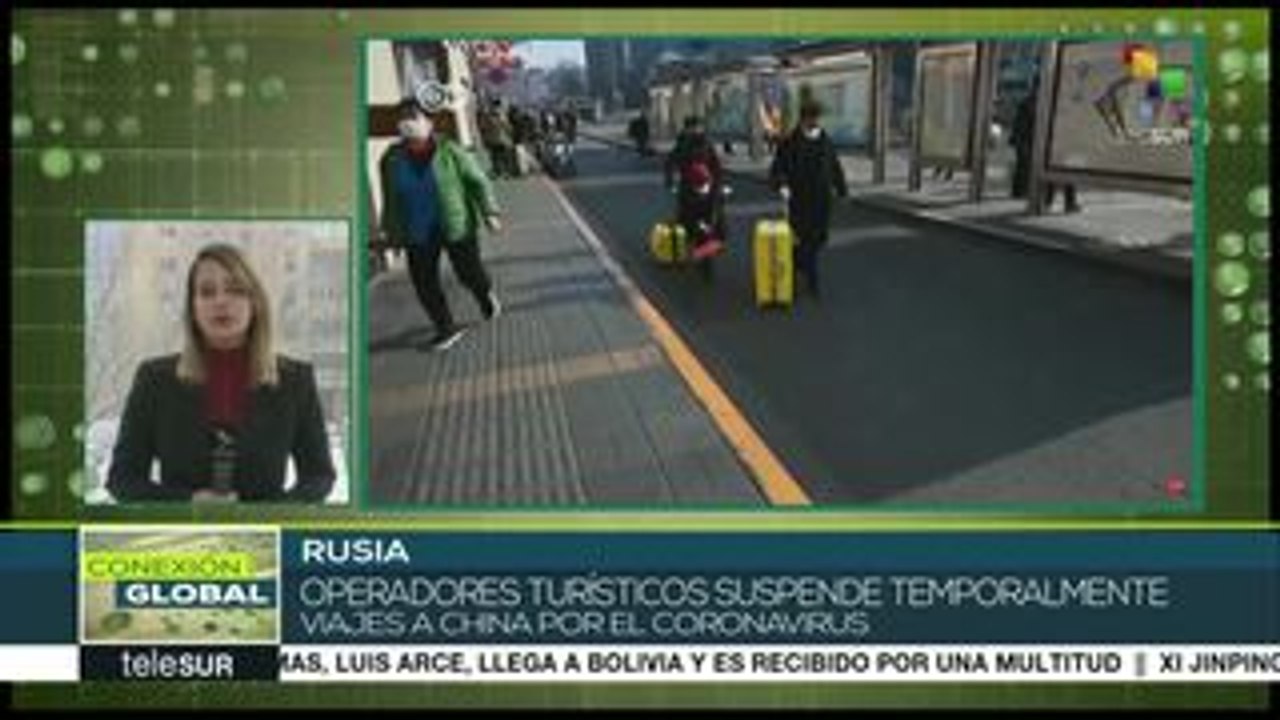 Rusia: operadores turísticos suspenden viajes a China