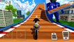 Street Bike Mega Ramp Jump - Impossible Sports Motor Bike Games - Android GamePlay