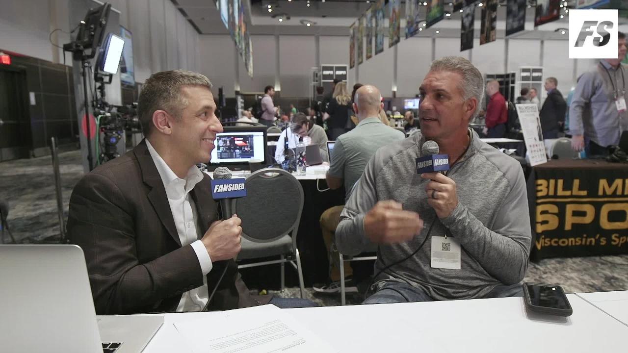 Vinny Testaverde at Super Bowl LIV