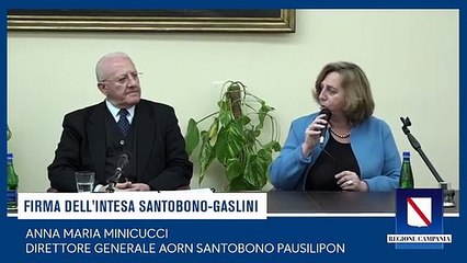 De Luca - A Palazzo Santa Lucia firmiamo un importante protocollo di intesa (29.01.20)