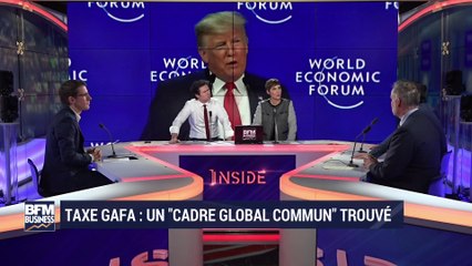 Les Insiders (1/2): La France et les États-Unis trouvent un "cadre global commun" sur la taxe GAFA - 22/01